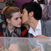 Emma Watson muy "acaramelada" con Cebrián