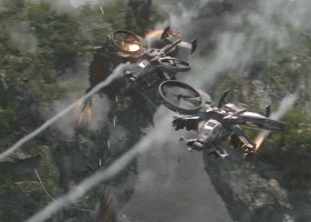 En "Avatar" hay sorprendentes batallas aéreas