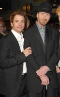 Zack Snyder (izq.) junto a Frank Miller